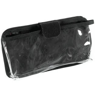 Karten-/Tablet-Tasche, klappbar, schwarz