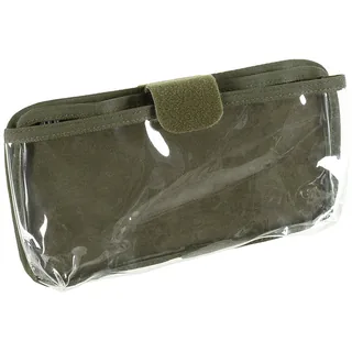 Karten-/Tablet-Tasche, klappbar, oliv