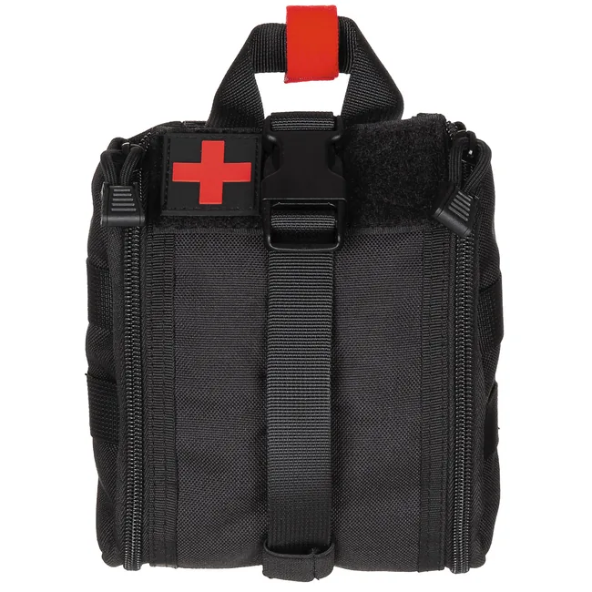Tasche, Erste-Hilfe, klein, "MOLLE IFAK", schwarz