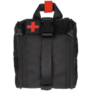 Tasche, Erste-Hilfe, klein, "MOLLE IFAK", schwarz