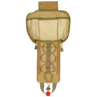 Tasche, Erste-Hilfe, klein, "MOLLE IFAK", coyote tan