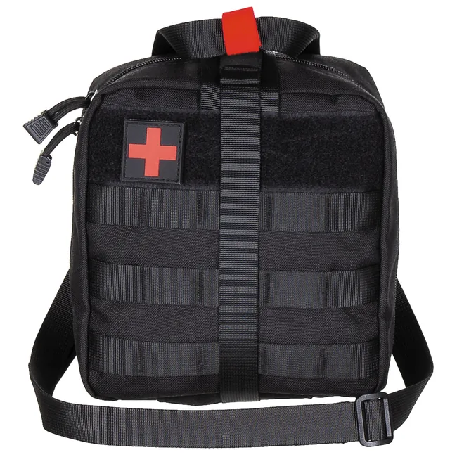 Tasche, Erste-Hilfe, groß, "MOLLE IFAK", schwarz