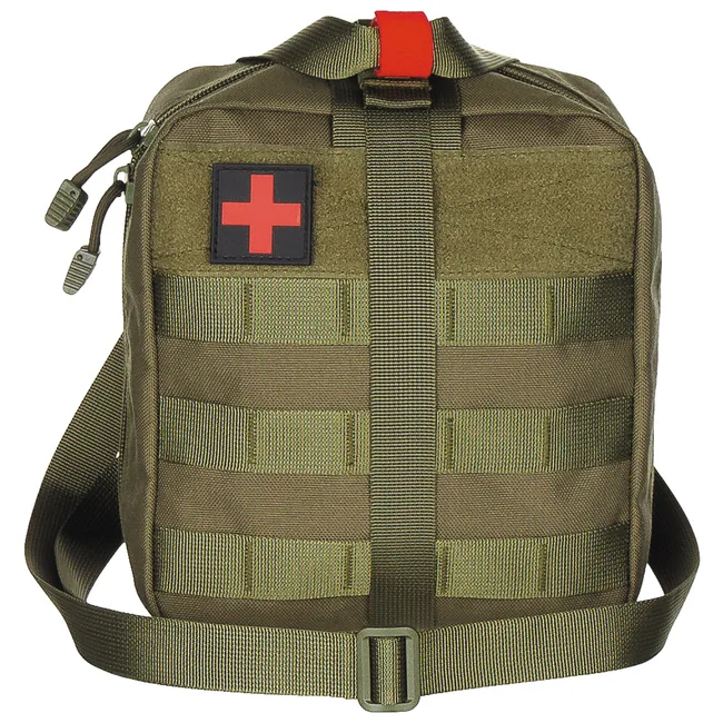 Tasche, Erste-Hilfe, groß, "MOLLE IFAK", oliv