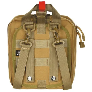 Tasche, Erste-Hilfe, groß, "MOLLE IFAK", coyote tan