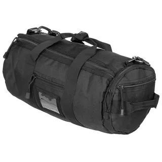 Einsatztasche, rund, "MOLLE", schwarz