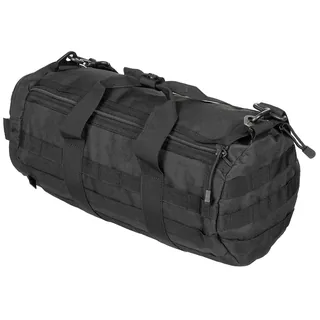 Einsatztasche, rund, "MOLLE", schwarz