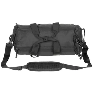 Einsatztasche, rund, "MOLLE", schwarz