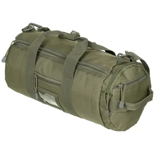 Einsatztasche, rund, "MOLLE", oliv