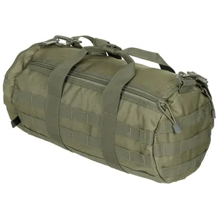 Einsatztasche, rund, "MOLLE", oliv