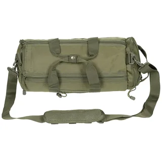 Einsatztasche, rund, "MOLLE", oliv