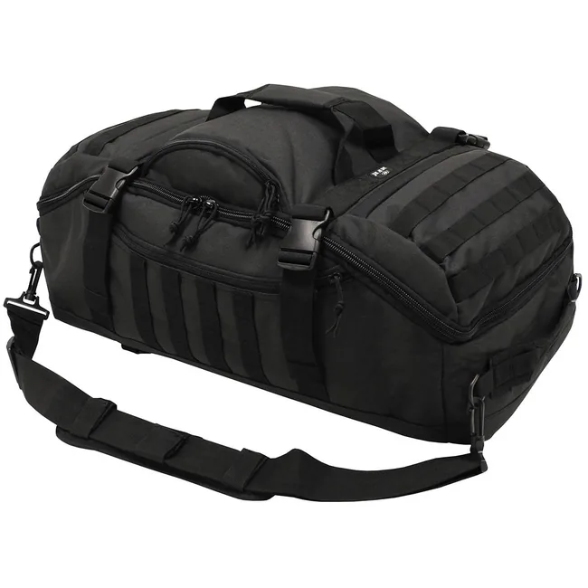Rucksacktasche, "Travel", schwarz