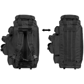 Rucksacktasche, "Operation 70", schwarz