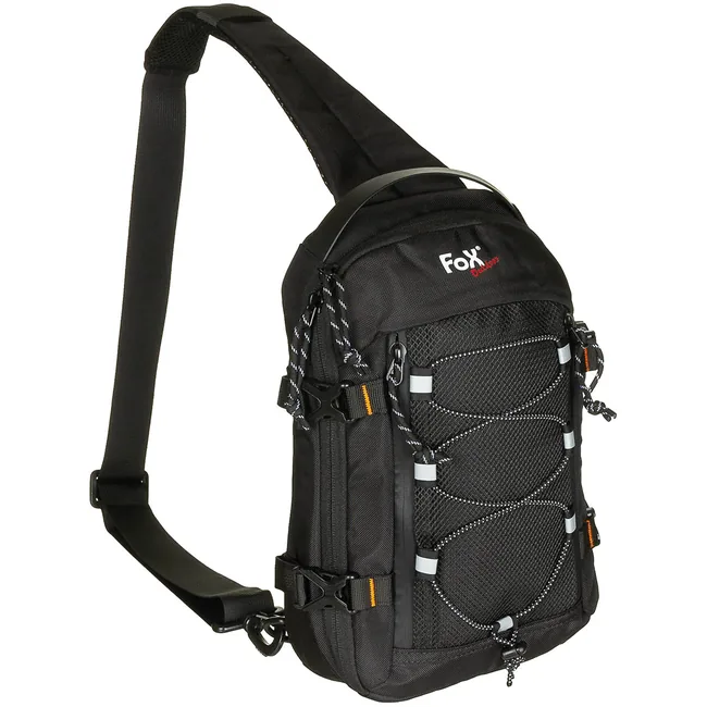 Umhängetasche, "Compact Sling", schwarz