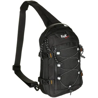 Umhängetasche, "Compact Sling", schwarz