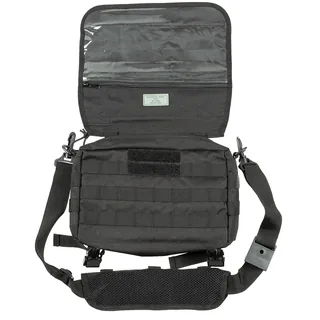 Schulter-Tragetasche, "MOLLE", schwarz