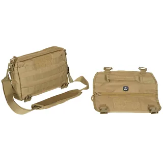 Schulter-Tragetasche, "MOLLE", coyote tan