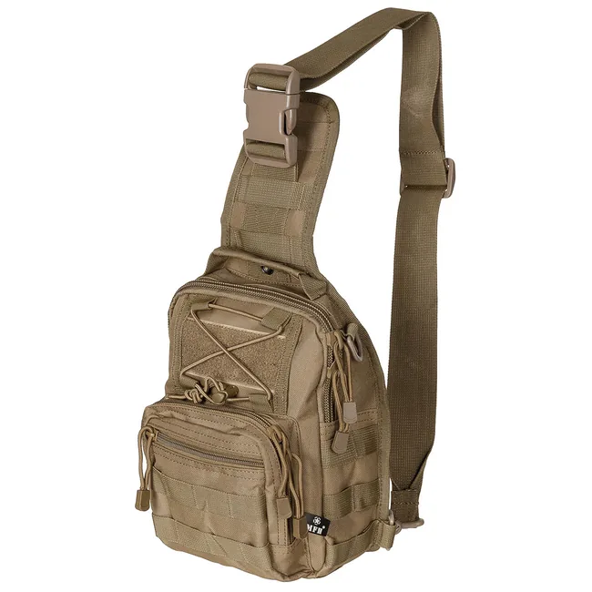 Schulter-Umhängetasche, "MOLLE", coyote tan