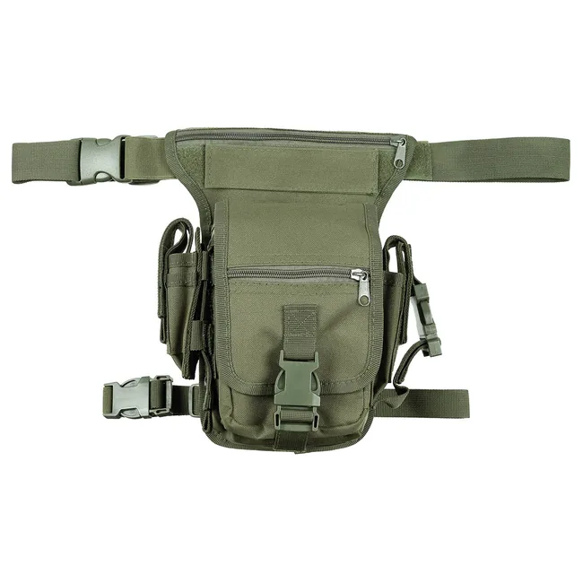 Hip Bag, oliv, Bein- und Gürtelbefestigung