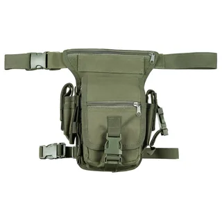 Hip Bag, oliv, Bein- und Gürtelbefestigung