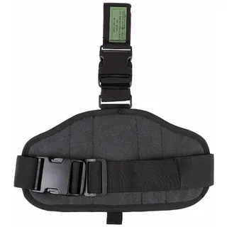 Pistolenbeinholster, "MOLLE", rechts, schwarz