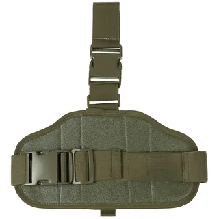 Pistolenbeinholster, "MOLLE", rechts, oliv