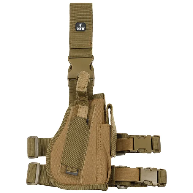 Pistolenbeinholster, rechts, coyote tan