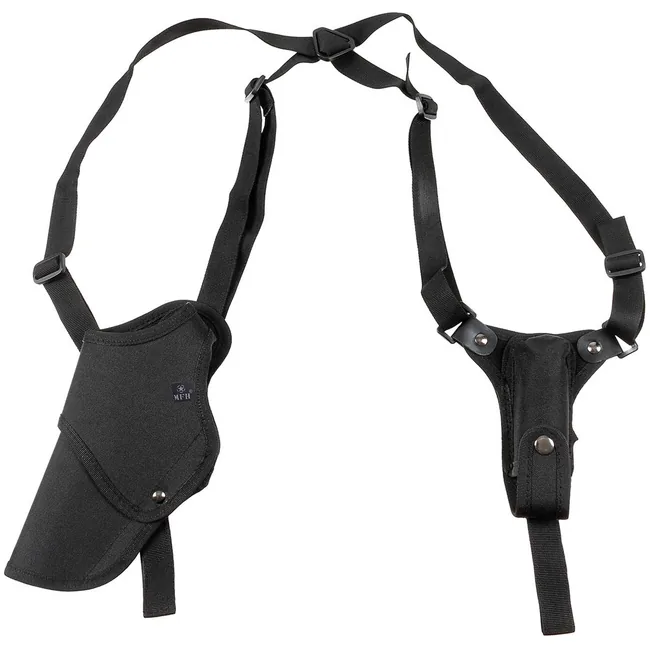 Pistolenschulterholster, links, schwarz