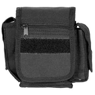 Gürteltasche mit 3 Fächern, schwarz
