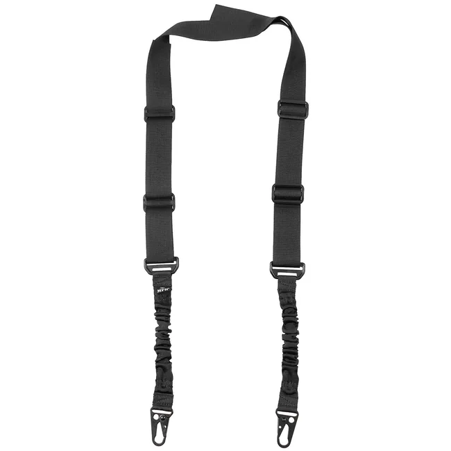 Bungee-Tragegurt, 2-Punkt, schwarz