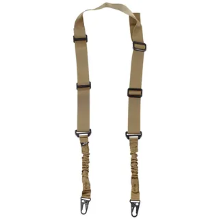 Bungee-Tragegurt, 2-Punkt, coyote tan
