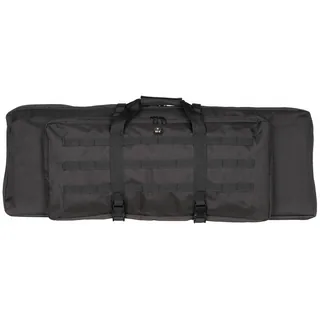 Gewehrtasche, schwarz, für 2 Waffen