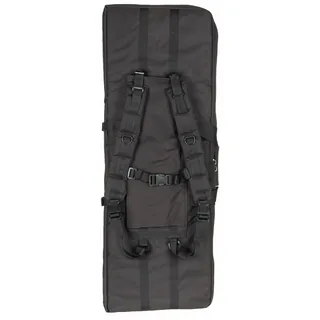Gewehrtasche, schwarz, für 2 Waffen