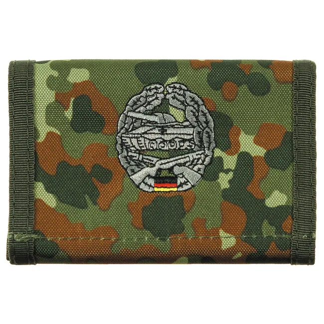 BW Geldbörse, flecktarn, "Panzergrenadiere"