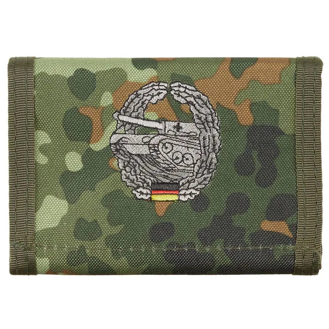 BW Geldbörse, flecktarn, "Panzer"