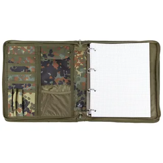 Schreibmappe, flecktarn, A4