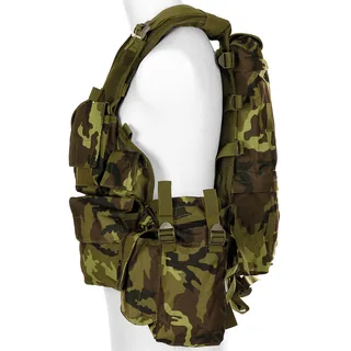Tactical Weste, div. Taschen, M 95 CZ tarn