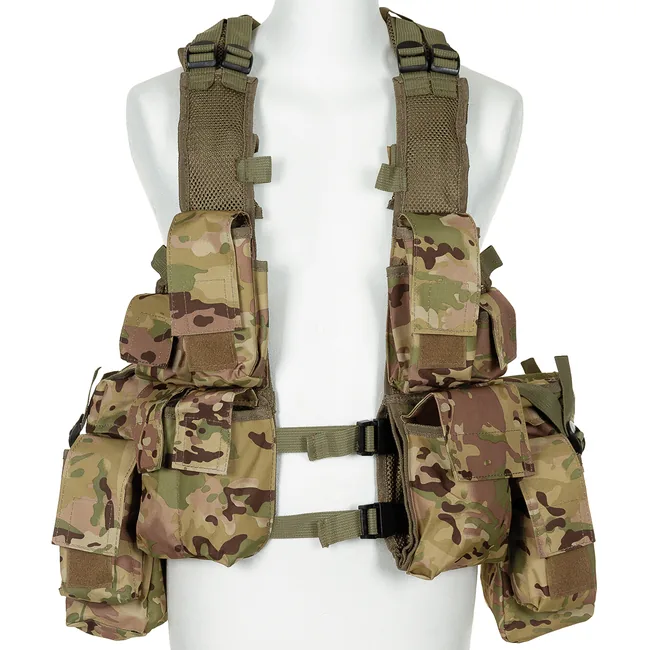 Tactical Weste, div. Taschen, operation-camo