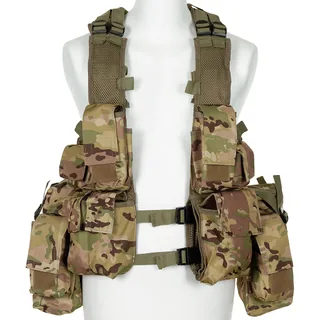 Tactical Weste, div. Taschen, operation-camo