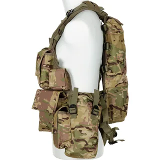 Tactical Weste, div. Taschen, operation-camo