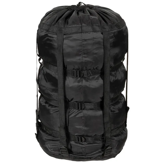 US Kompressionssack, schwarz, "Modular", für Schlafsack