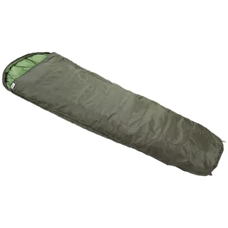 Mumienschlafsack, oliv, 2-lagige Füllung