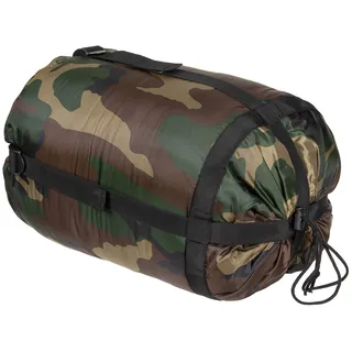 Mumienschlafsack, woodland, 2-lagige Füllung