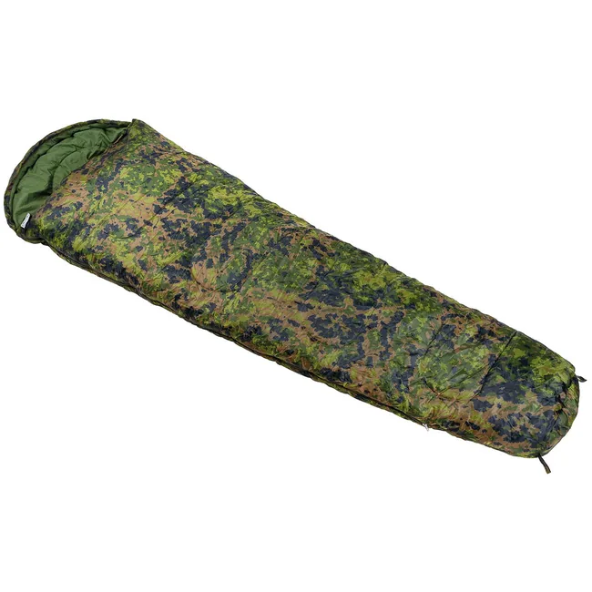 Mumienschlafsack, M05 tarn, 2-lagige Füllung