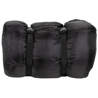 Israel. Pilotenschlafsack, schwarz, 2-lagige Füllung