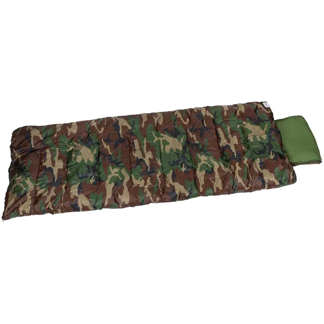 Israel. Pilotenschlafsack, woodland, 2-lagige Füllung