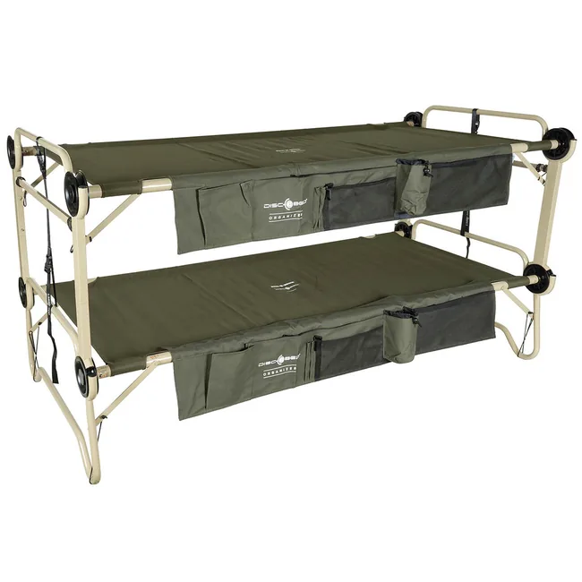 Feldbett, Disc-O-Bed, "Arm-O-Bunk",m. Seitent., oliv
