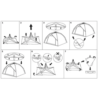 Zelt, "Quick Up Monodom", 3 Personen, M05 tarn