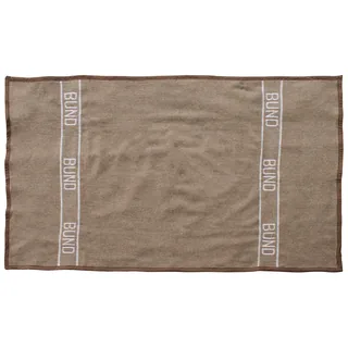 BW Wolldecke, braun, ca. 220 x 130 cm