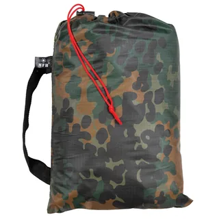 Mehrzweckplane,"Tarp Extreme", flecktarn, ca. 300 x 300 cm