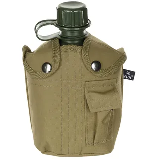 US Plastikfeldflasche, 1 l, Hülle, coyote tan